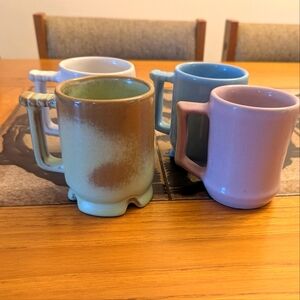 Frankoma Pottery Mugs